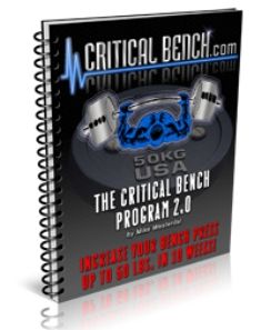 Critical Bench program e-cover