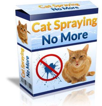 Cat Spraying No More book cover