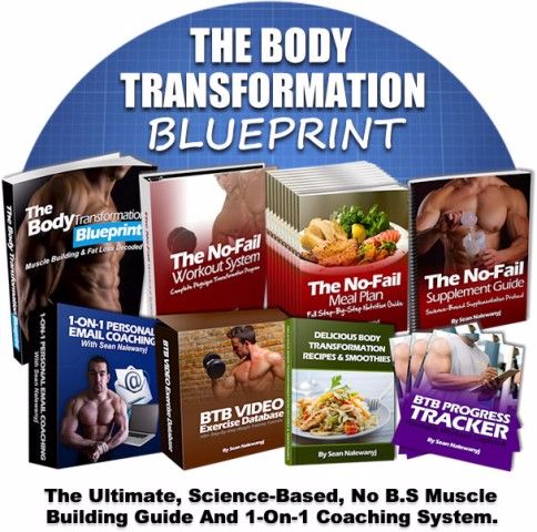 Body Transformation Blueprint ebook cover