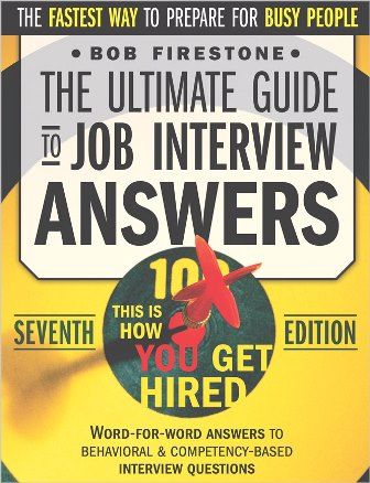 Ultimate Guide to Job Interview Answers book cover