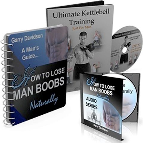 How To Lose Man Boobs Naturally book cover