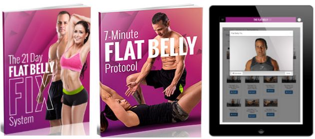 21 Day Flat Belly Fix e-cover