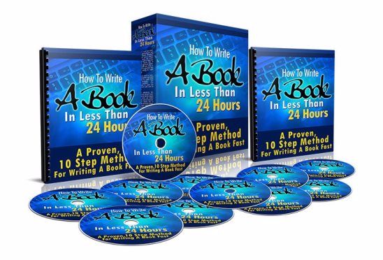 How To Write A Book In Less Than 24 Hours Program e-cover