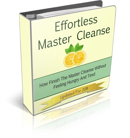 Effortless Master Cleanse ebook cover