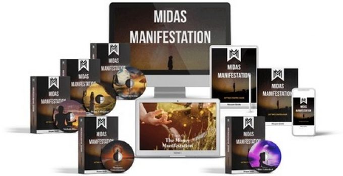 Midas Manifestation Book Cover